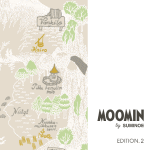 スミノエのオーダーカーテン「MOOMIN 2」